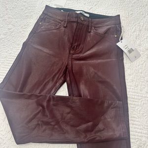 Sam Edelman faux leather denim pants